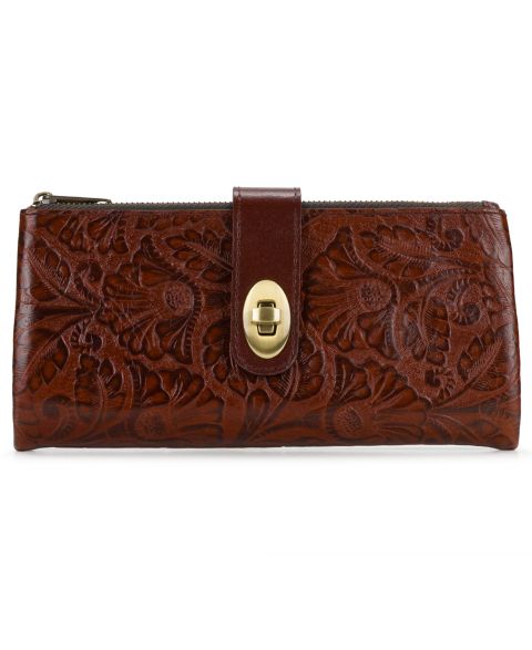 Patricia Nash Annesley Leather Wristlet