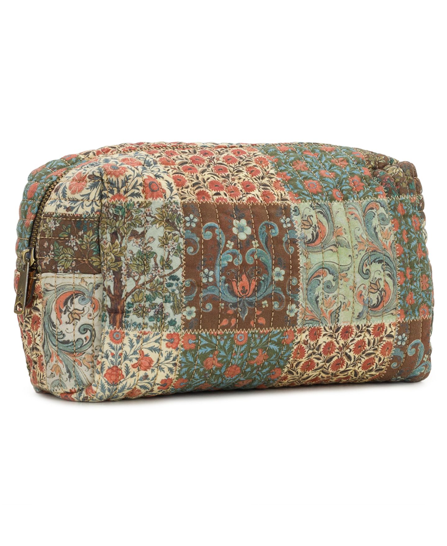 Женская сумка Patricia Nash Rune Quilted Cotton Cosmetic Case, цвет: Cotton Nordic Patchwork — фото 3