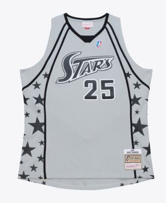 Men's and Women's Becky Hammon Silver San Antonio Stars Court Origins 2007 Swingman Jersey