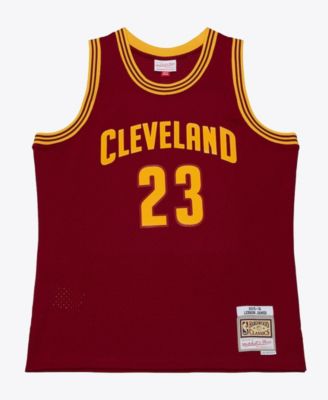 Men's LeBron James Wine Cleveland Cavaliers 2015-16 Swingman Jersey