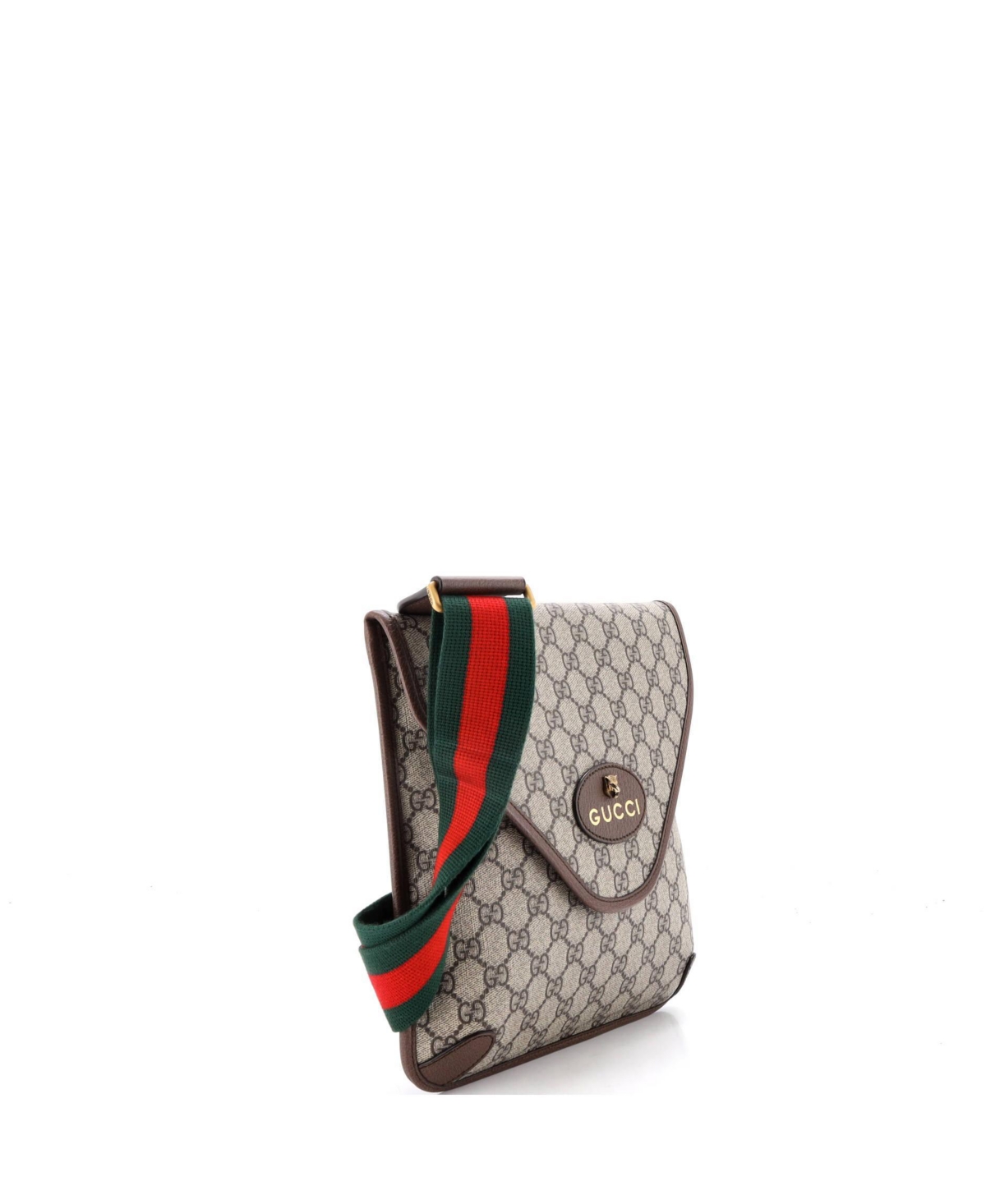 Pre-Owned Gucci Medium Neo Vintage Envelope Messenger Gg Coated Canvas