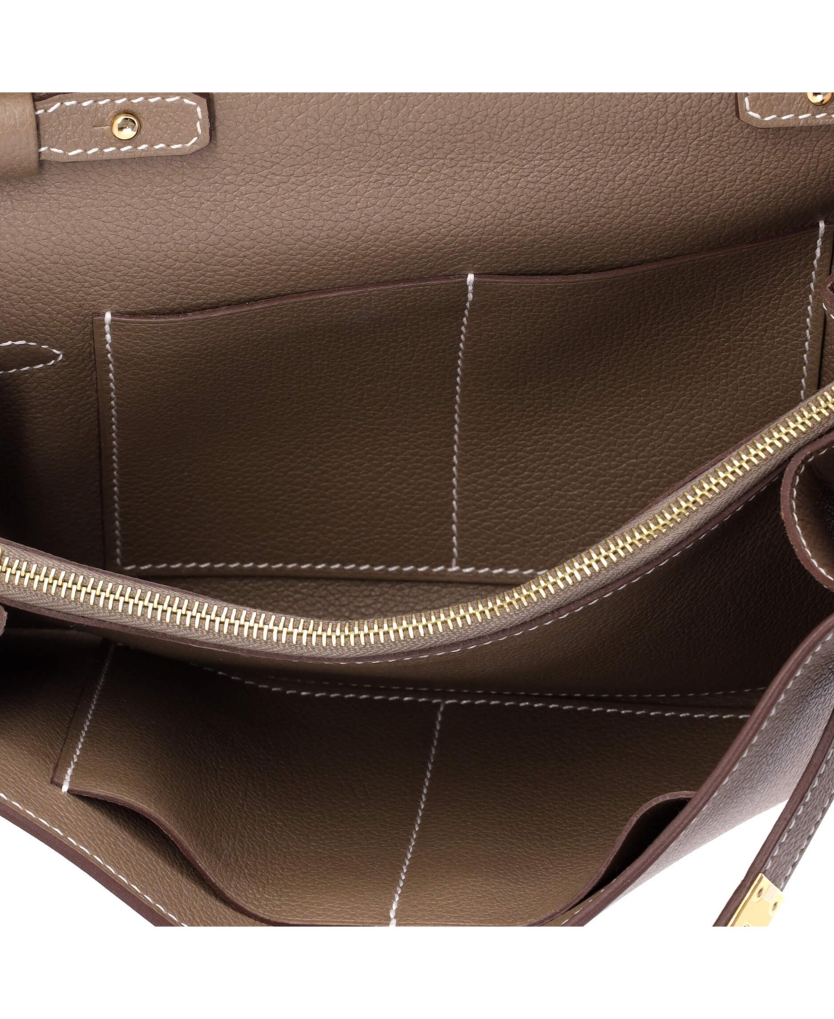 Pre-Owned HERMES Kelly To Go Wallet Evercolor