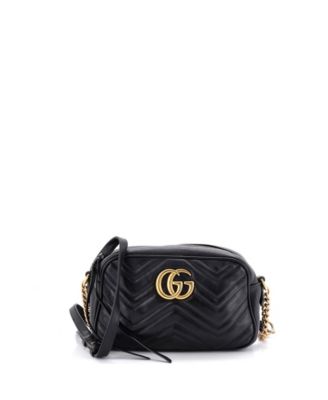 Small GG Marmont Shoulder Bag Matelasse Leather