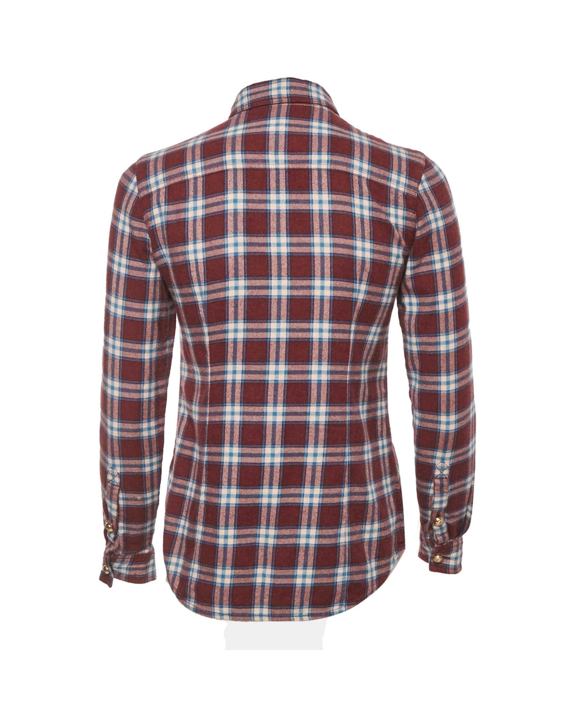 Pre-Owned Burberry Women's Burgundy Cotton Top