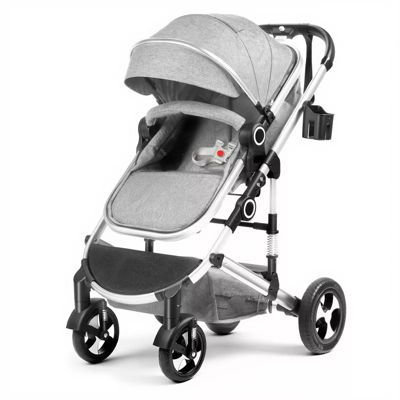 Baby Cozi 2 Convertible Stroller, Folding High Landscape Design with Adjustable Canopy and Diaper Bag