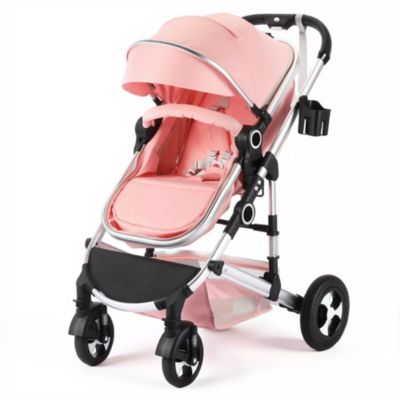 Baby Cozi 2 Convertible Stroller, Folding High Landscape Design with Adjustable Canopy and Diaper Bag