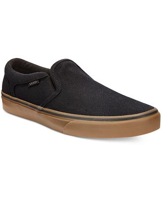 Vans Men's Asher Slip-Ons - All Men's Shoes - Men - Macy's