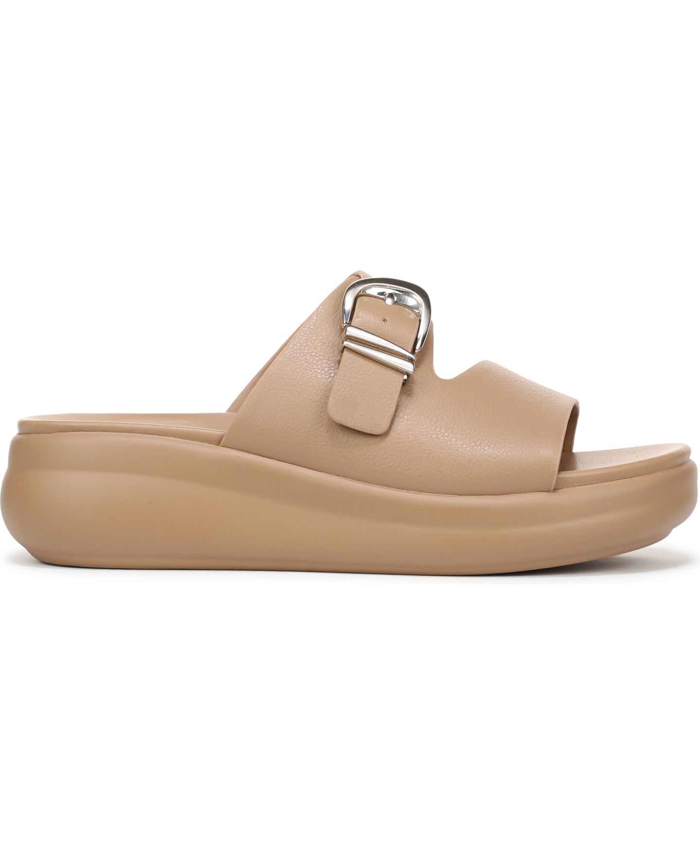 Женские сандалии Naturalizer Calista Slide, цвет: Коричневая искусственная кожа — фото 2
