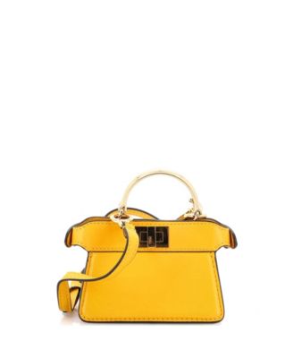Micro Peekaboo Bag Leather