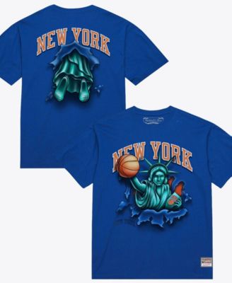 Men's Blue New York Knicks Breakthrough T-Shirt