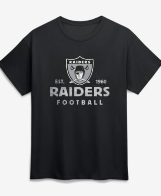 Men's Black Las Vegas Raiders Vintage Arch T-Shirt