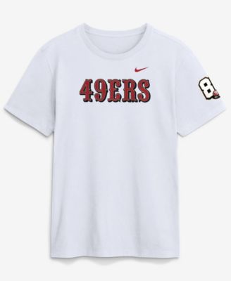 Men's White San Francisco 49ers 80th Anniversary Goal Line Stand T-Shirt