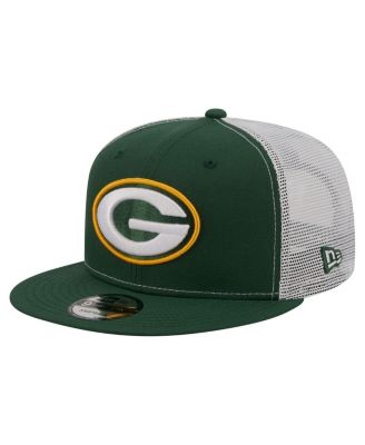 Men's Green Green Bay Packers Core Team 9FIFTY Trucker Snapback Hat