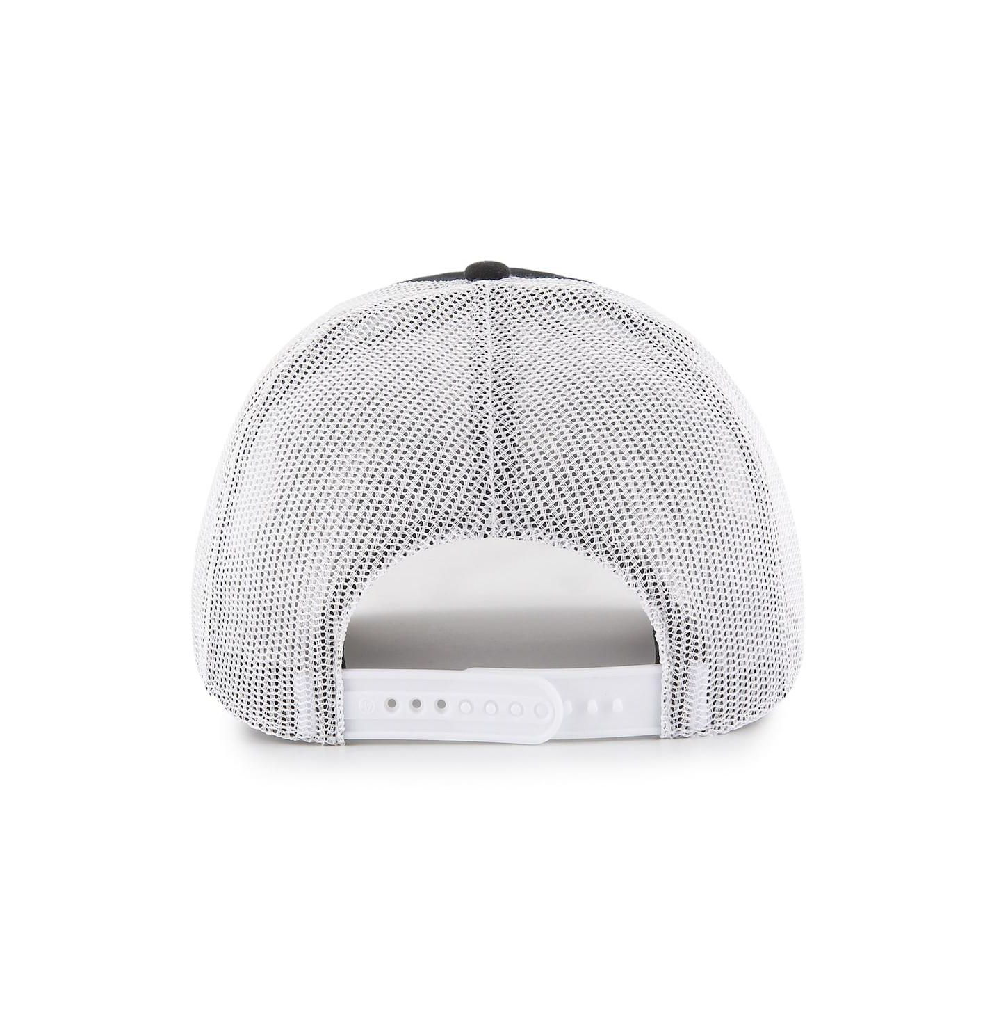 Мужская кепка '47 Brand Black/White Philadelphia Flyers Logo Trucker Adjustable Hat — фото 2