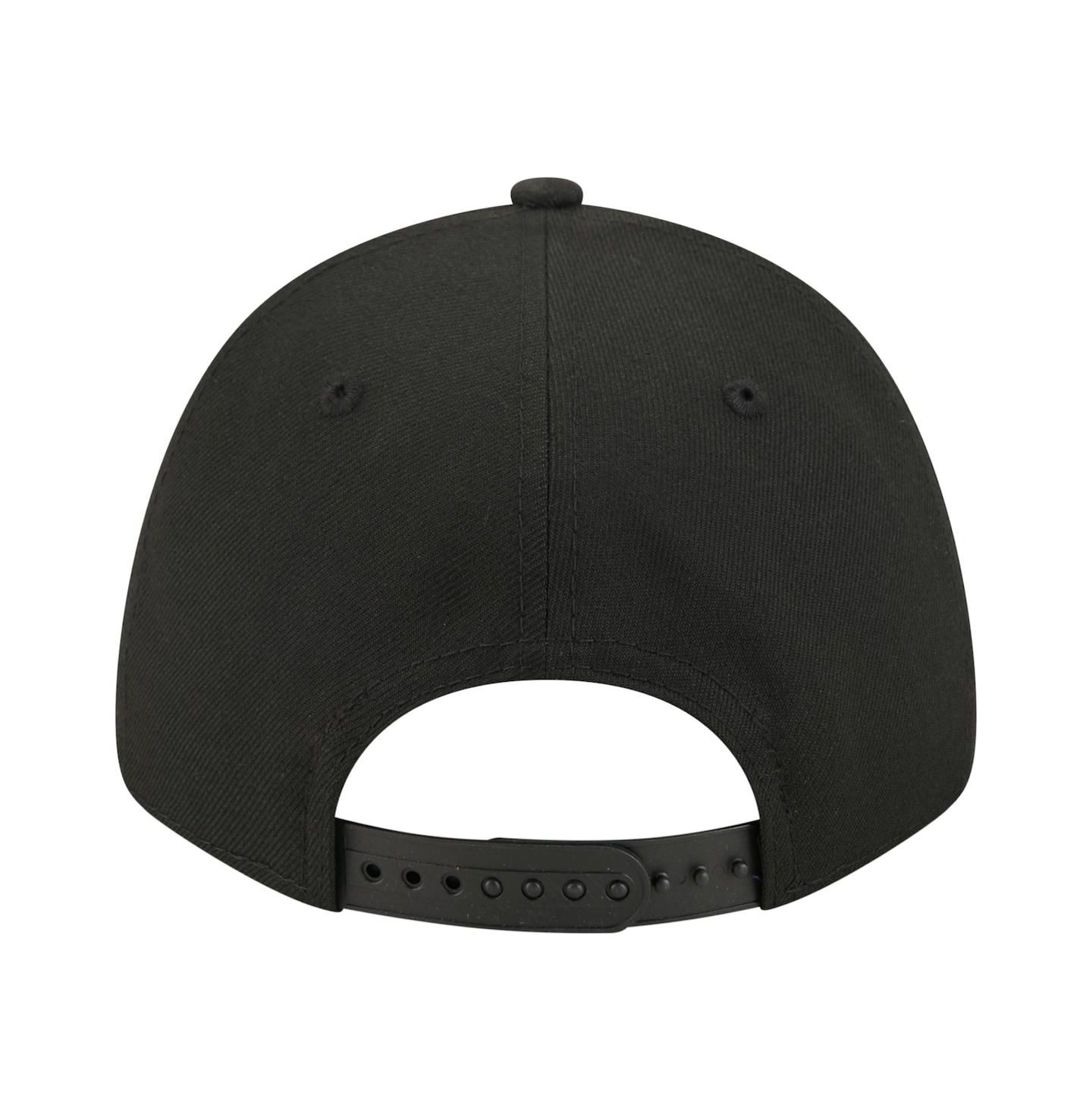 Мужская кепка New Era Black Carolina Panthers Core Team 9FORTY Adjustable Hat — фото 4