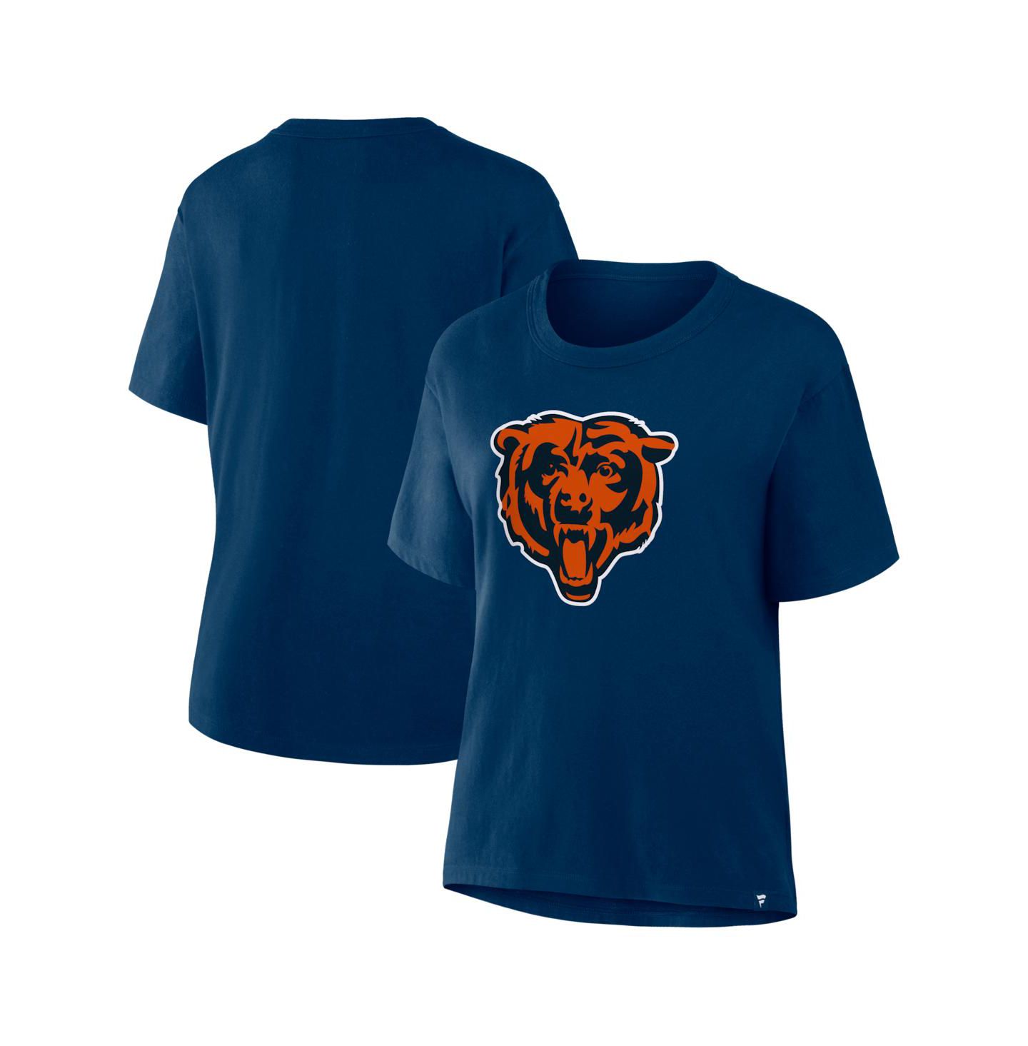 Женская футболка Fanatics Navy Chicago Bears Essential Legacy — фото 1