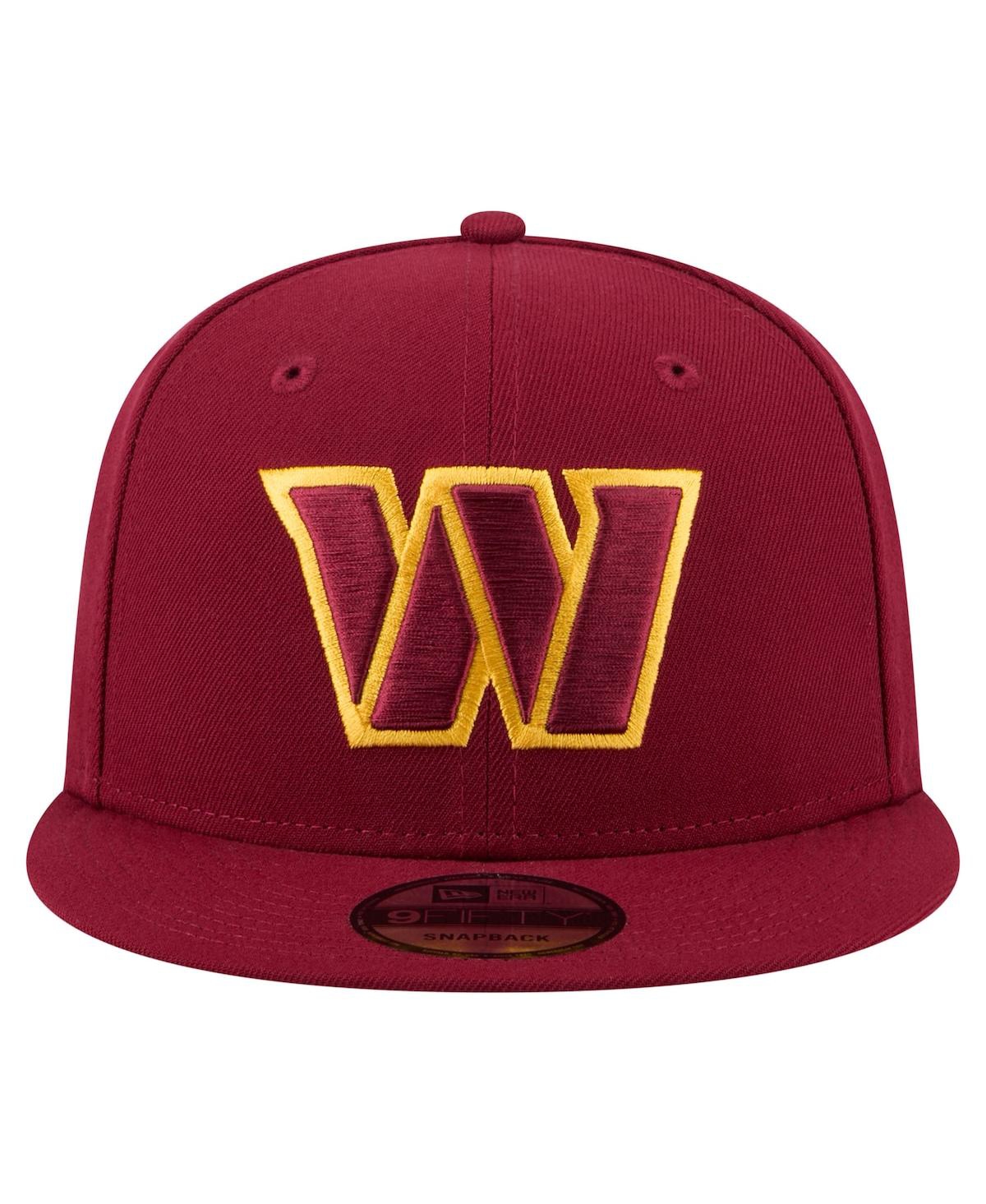 New Era Men's Burgundy Washington Commanders 9FIFTY Snapback Hat