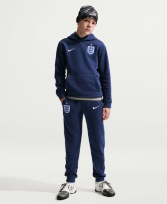 Big Boys and Girls Navy England National Team Club Fleece Joggers