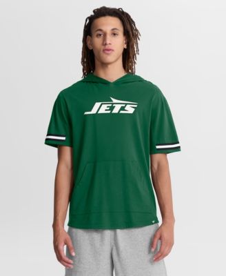 Men's Green New York Jets Optimal Play Short Sleeve Hooded T-Shirt