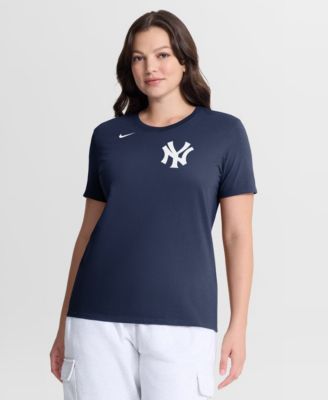 Women's Navy New York Yankees Wordmark T-Shirt