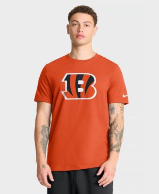 Men's Orange Cincinnati Bengals Essential Logo T-Shirt