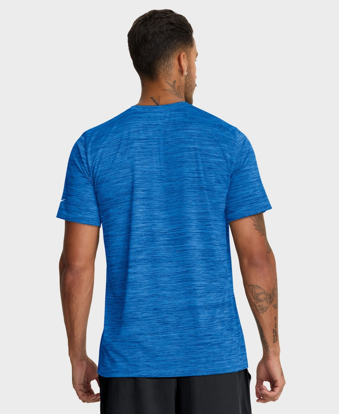 Мужская футболка Nike Blue Detroit Lions Velocity Ball Carrier Dri-FIT — фото 4