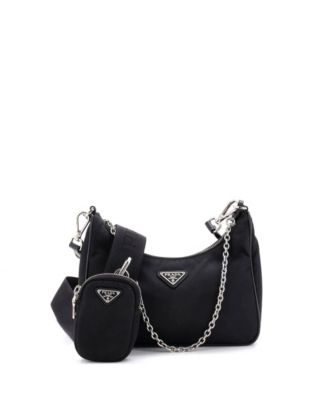 Small Re-Edition 2005 Shoulder Bag Tessuto