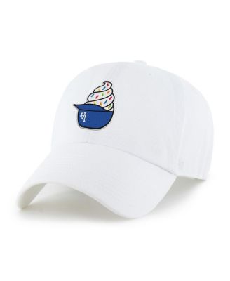 Preschool White Los Angeles Dodgers Ice Cream Helmet Clean Up Adjustable Hat