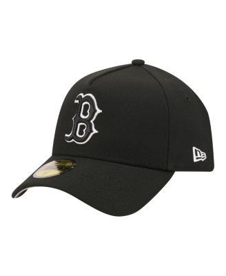 Men's Black Boston Red Sox A-Frame 59FORTY Fitted Hat
