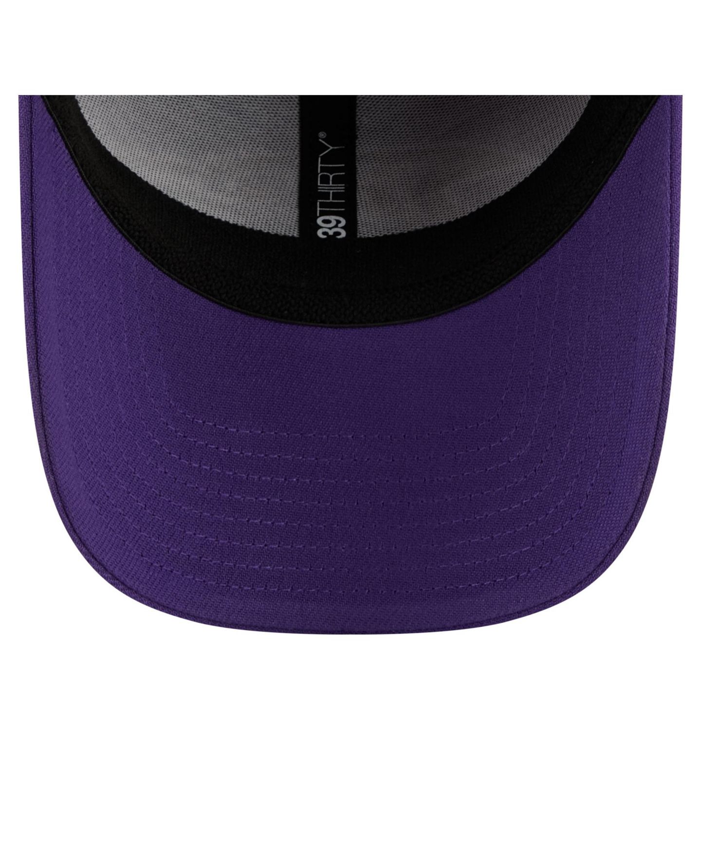 Мужская кепка New Era Purple Baltimore Ravens Core Team 39THIRTY Flex Hat — фото 3