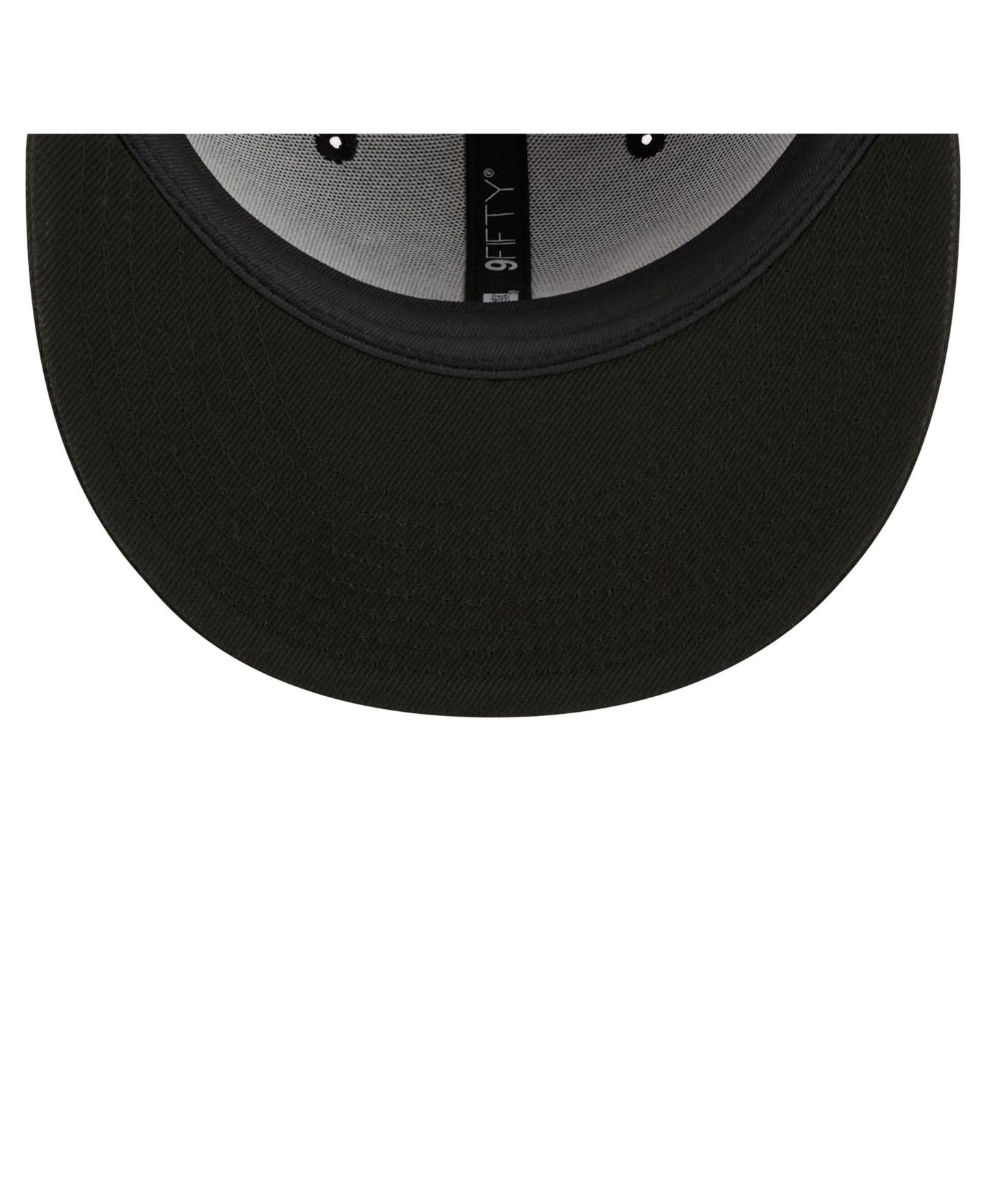 Мужская кепка New Era Black Detroit Lions 9FIFTY Snapback Hat — фото 3
