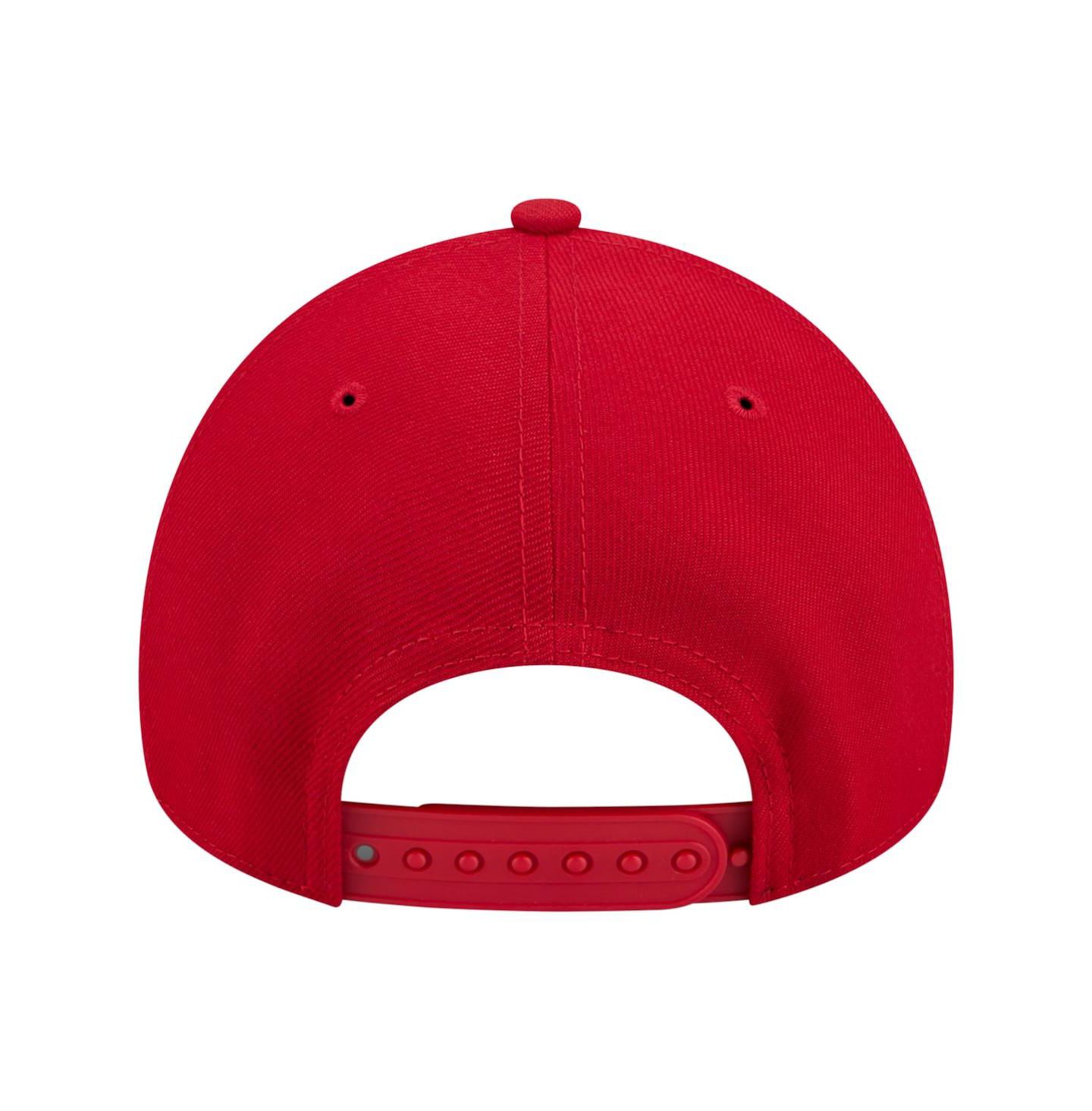Детская кепка New Era Scarlet San Francisco 49ers 9FORTY A-Frame Adjustable Hat — фото 3