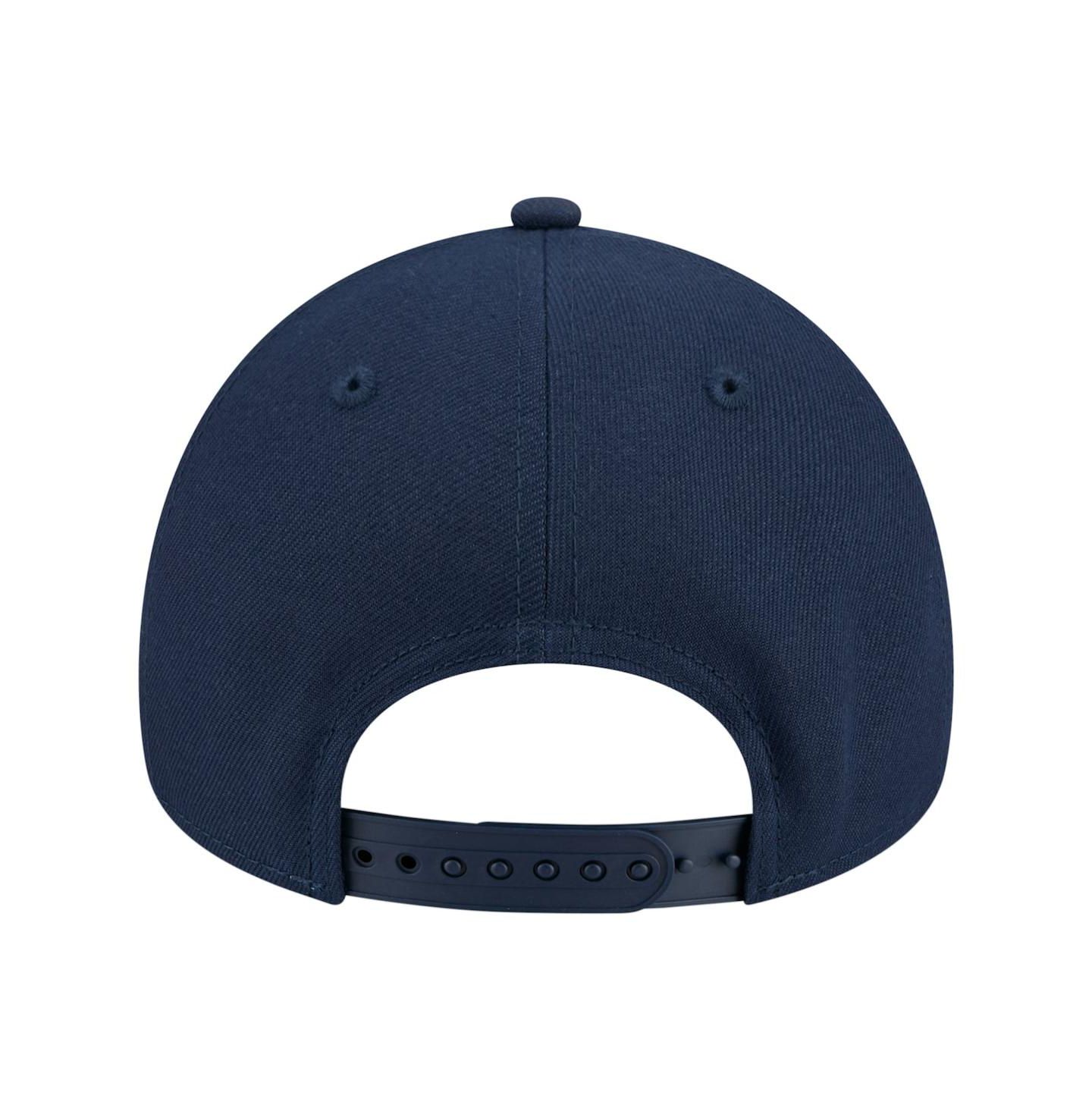 Детская кепка New Era Navy New England Patriots 9FORTY A-Frame Adjustable Hat — фото 3