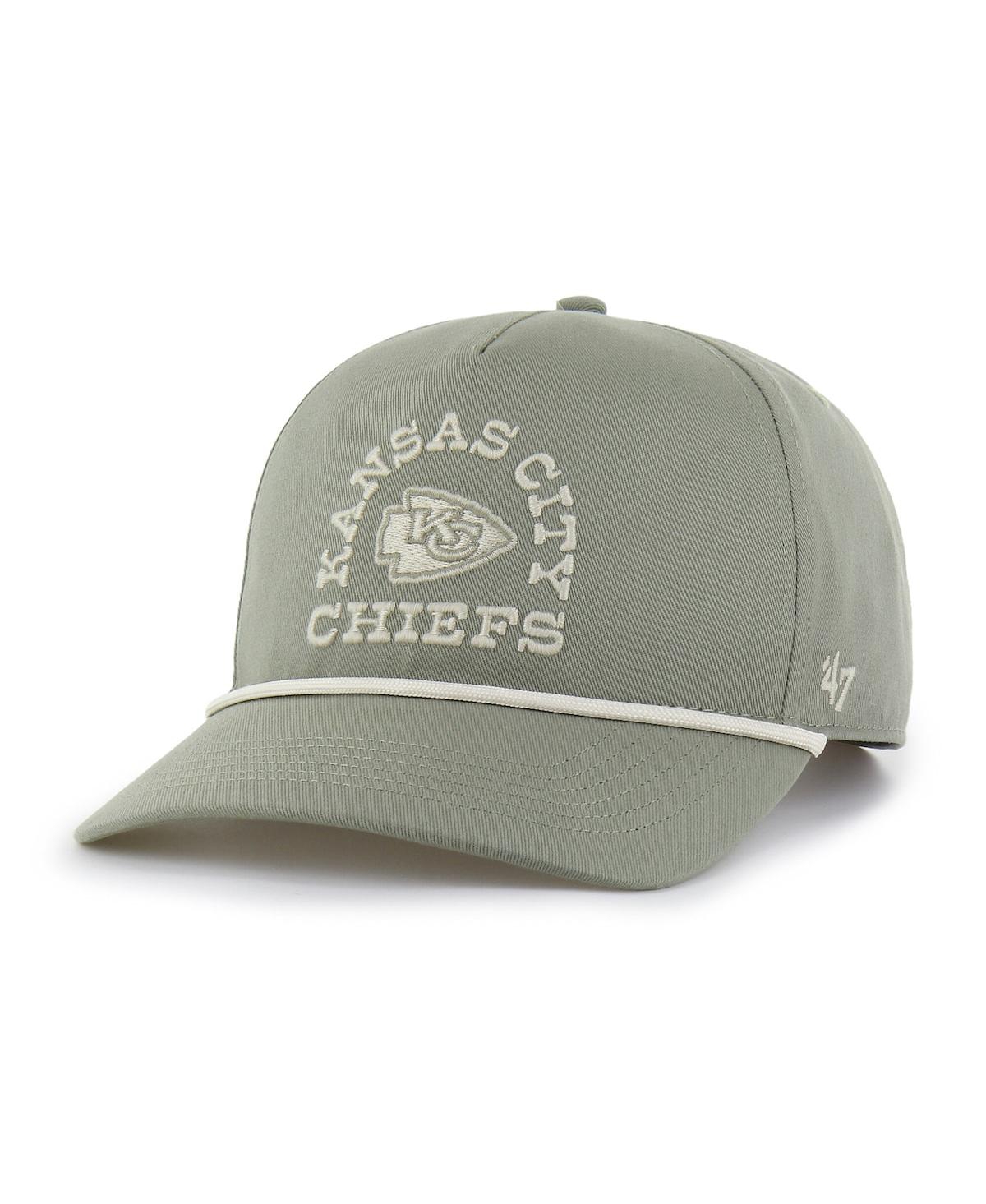 '47 Brand Men's Green Kansas City Chiefs Canyon Ranchero Hitch Adjustable Hat - Green