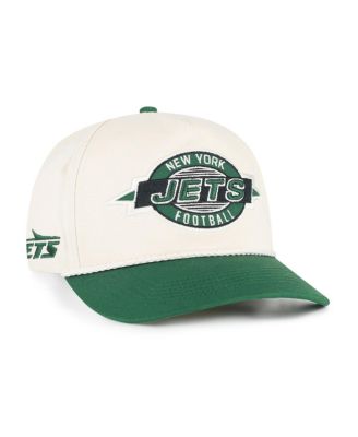 Men's Natural New York Jets Frame Out Two Tone Hitch Adjustable Hat
