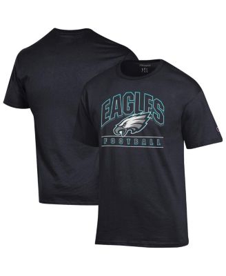 Men's Black Philadelphia Eagles Football T-Shirt