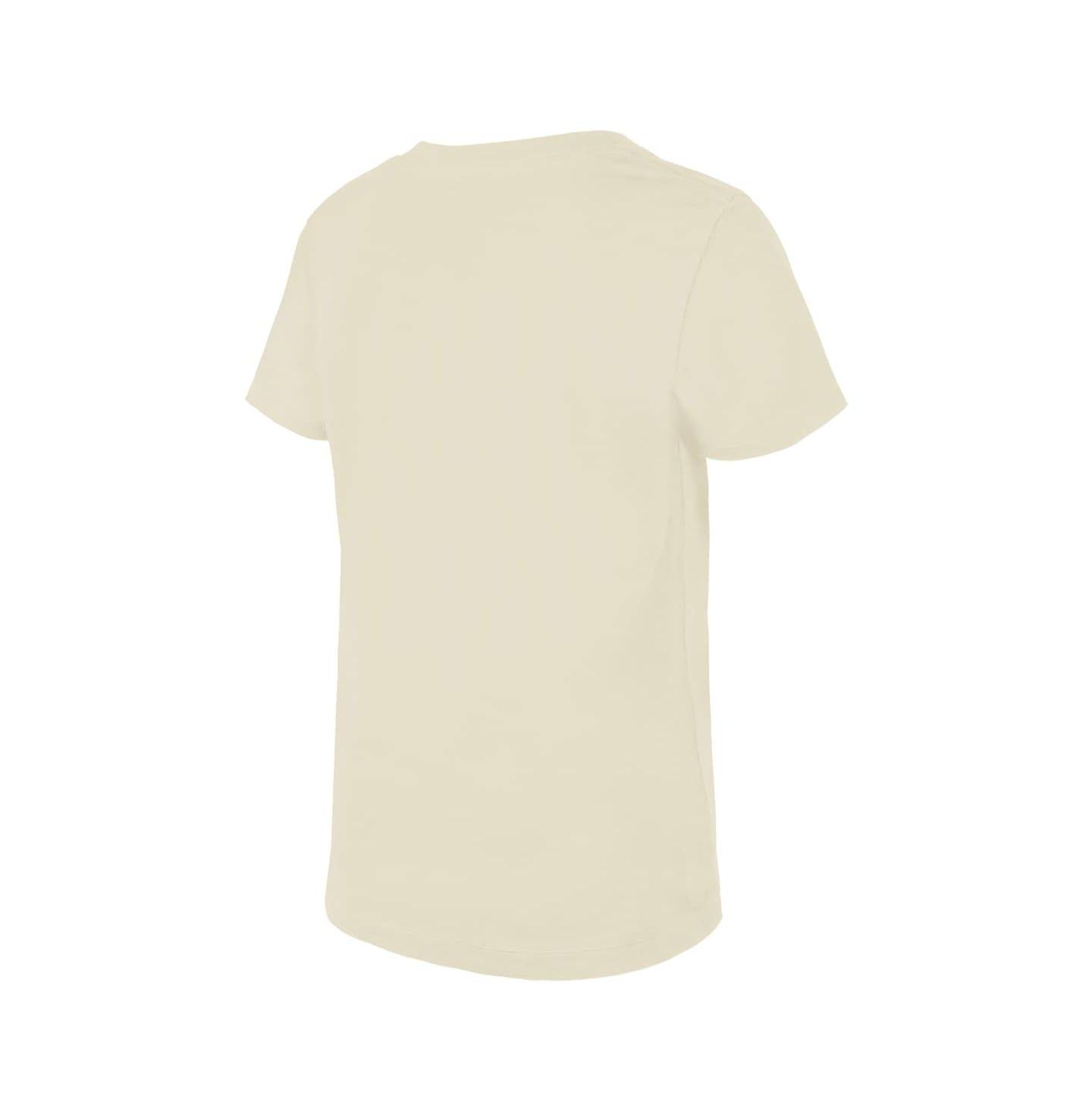 Футболка New Era Cream Baltimore Orioles 2026 City Connect Flip Sequin V-Neck для девочек — фото 2