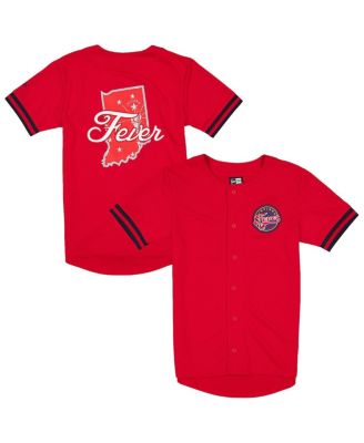 Men's Red Indiana Fever 2026 WNBA Draft Hometown Baseball Jersey