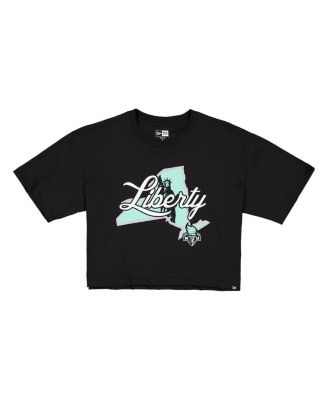 Women's Black New York Liberty 2026 WNBA Draft Hometown Boxy T-Shirt