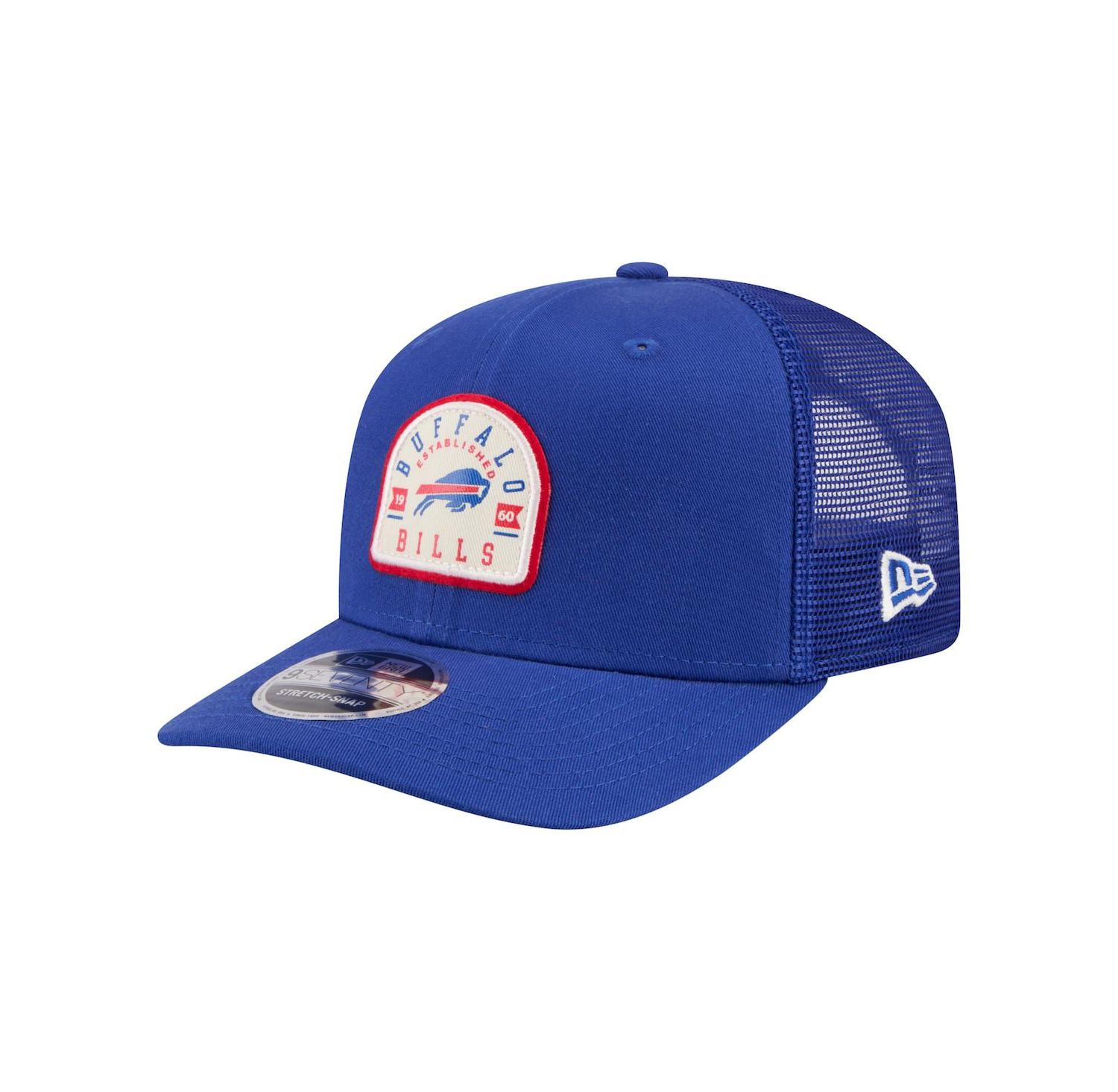 Men's Royal Buffalo Bills Contest 9SEVENTY Adjustable Trucker Hat