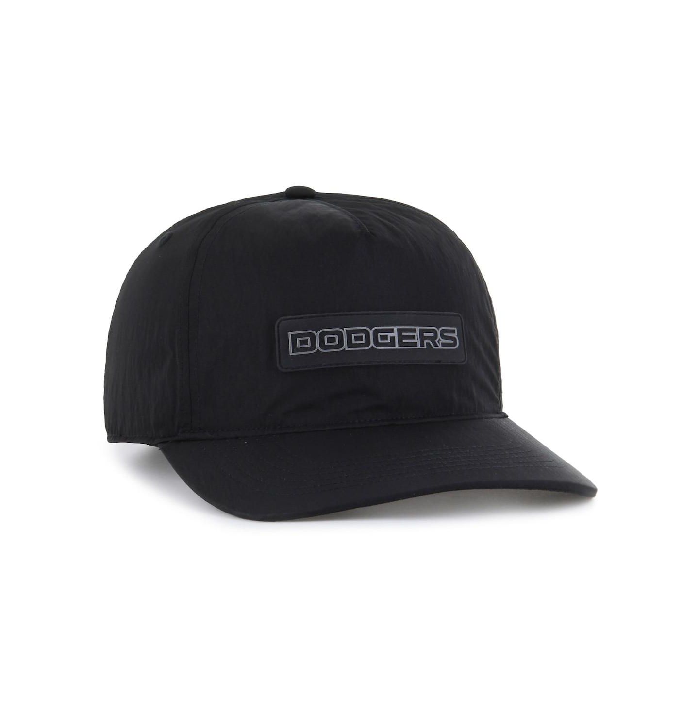Мужская кепка '47 Brand Black Los Angeles Dodgers Quiet Outdoors Hitch Adjustable Hat — фото 3