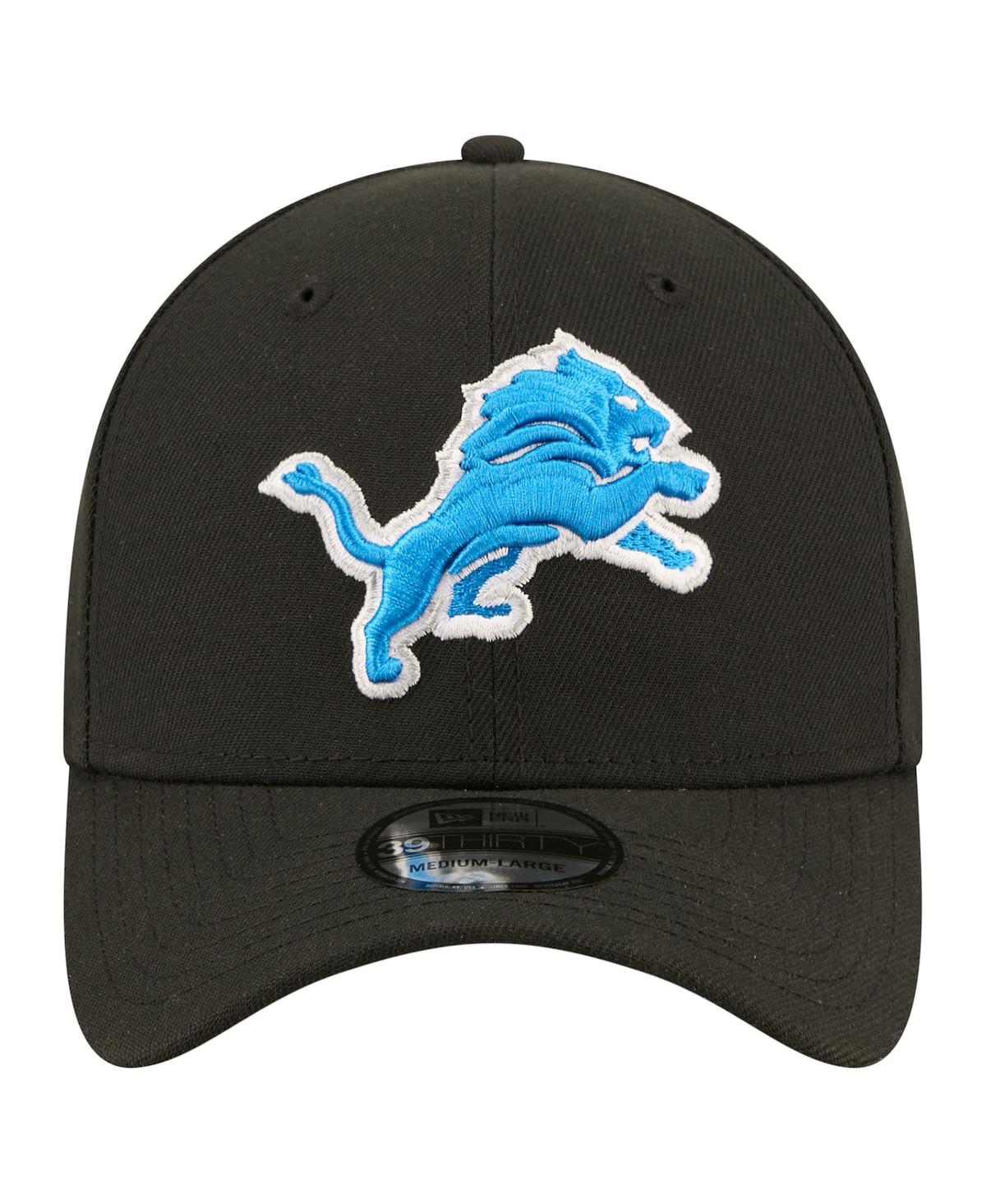 New Era Men's Detroit Lions Core Team 39THIRTY Flex Hat