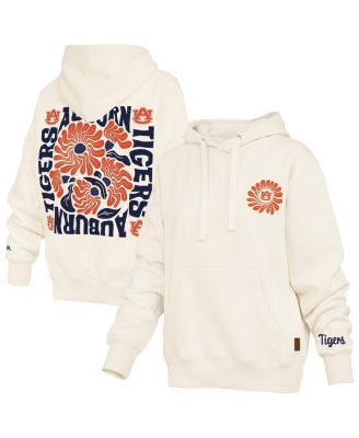 Women's Cream Auburn Tigers Elena Janise Hoodie