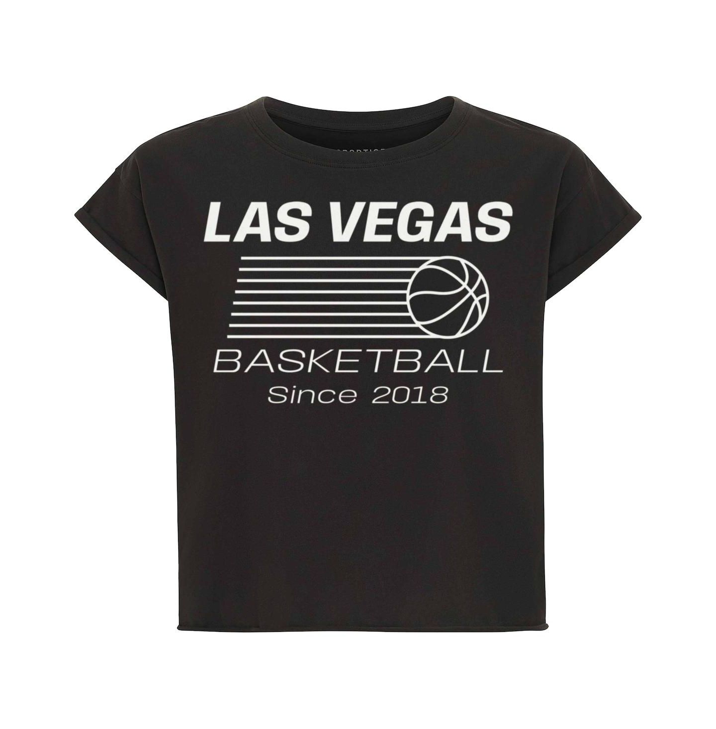 Женская футболка Sportiqe Anthracite Las Vegas Aces Athletic Club Collection Alana — фото 3