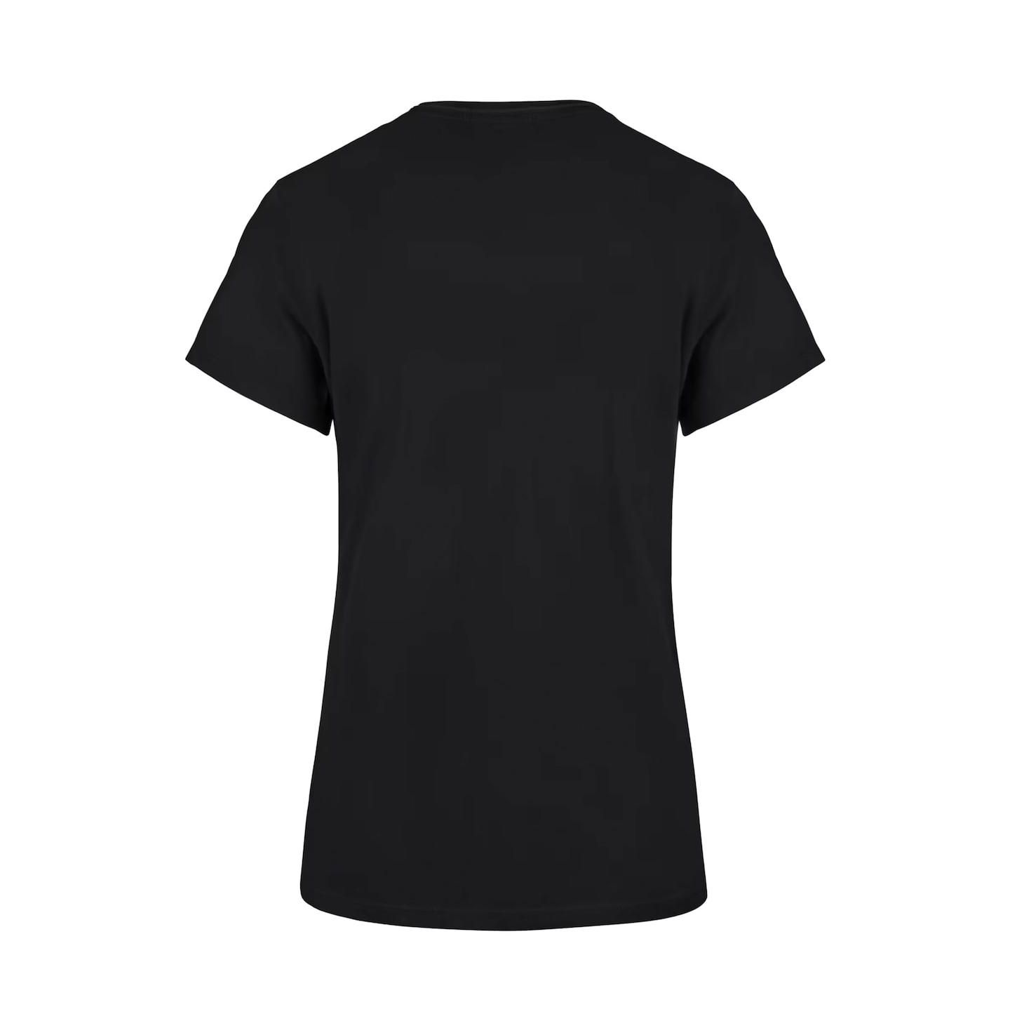 Женская футболка '47 Brand x 47 Black Los Angeles Sparks Logo Lockup Plus Size V-Neck — фото 2