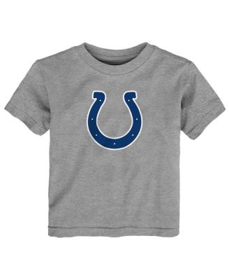 Toddler Heather Gray Indianapolis Colts Primary Logo T-Shirt