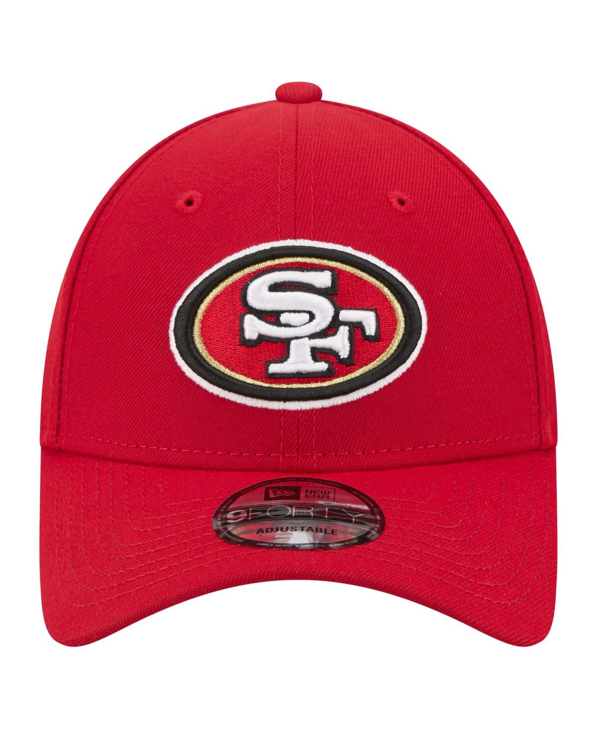 New Era Men's Scarlet San Francisco 49ers Core Team 9FORTY Adjustable Hat