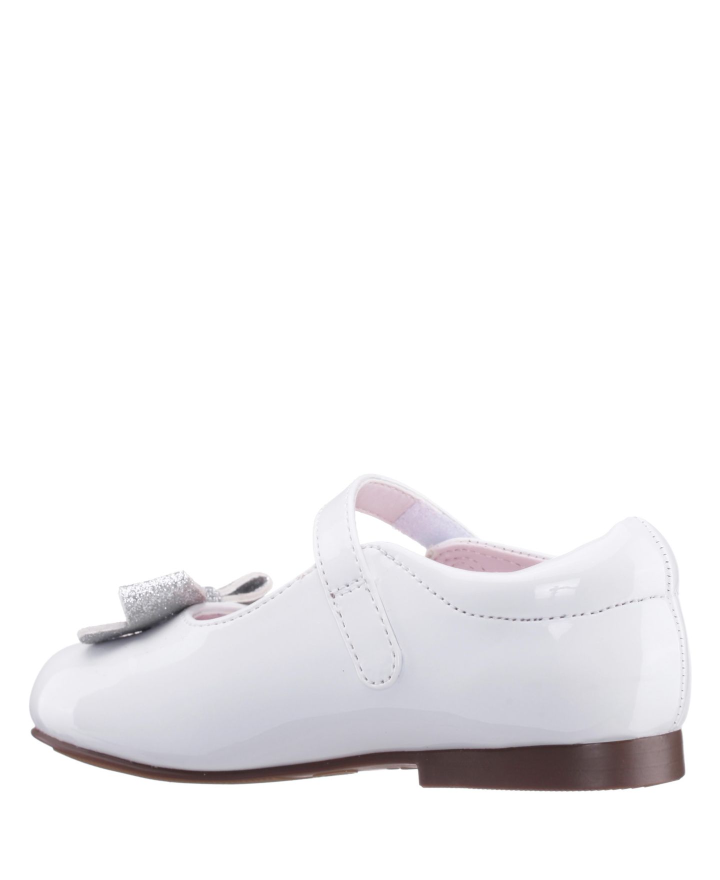 Туфли Nina Emee White Patent Mary Jane Dress Shoe для девочек, цвет: Белый — фото 5