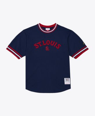 Men's Navy St. Louis Cardinals Wild Pitch Ringer T-Shirt