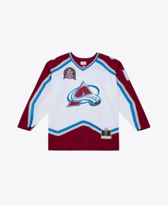 Men's Joe Sakic White Colorado Avalanche 1995 Power Play Jersey